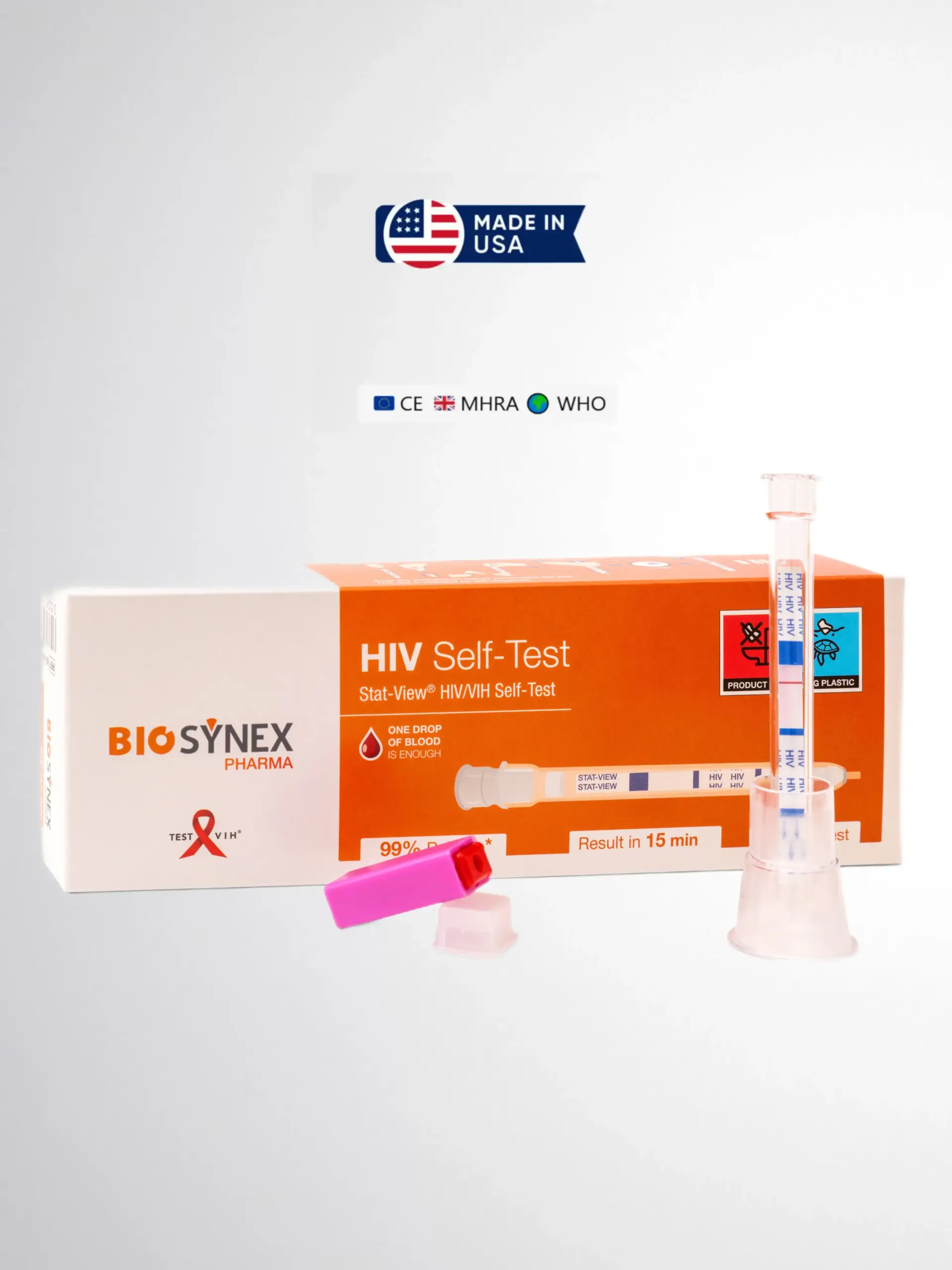 جهاز تحليل الايدز hiv المنزلي من chembio